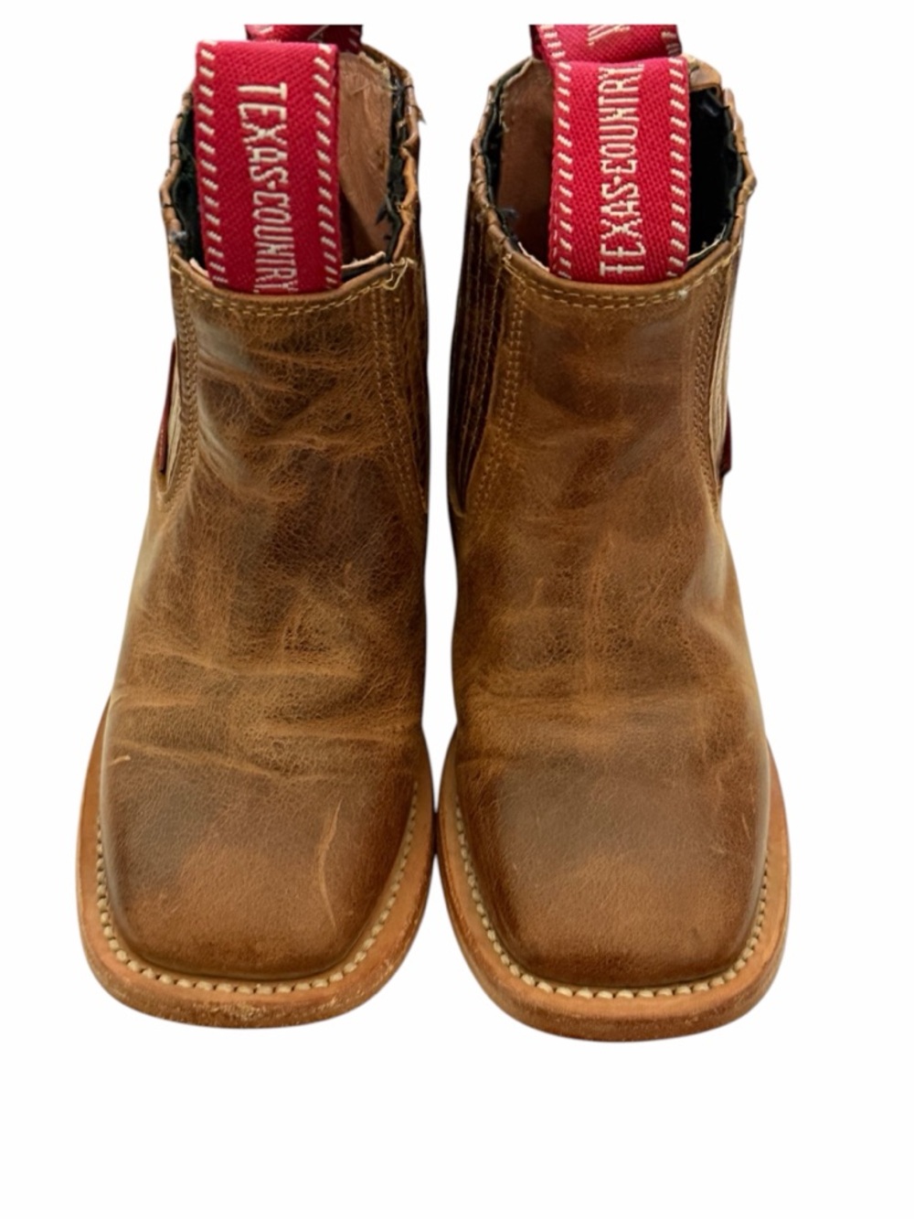 Kids Brown Leather Chelsea Boots